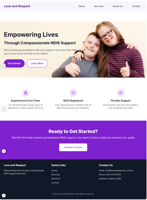 Laptop Website Screenshot Preview